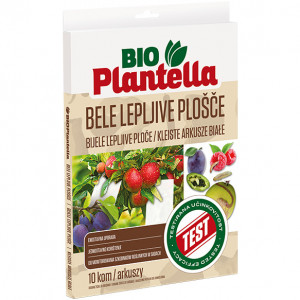 Lepljive ploče za insekte bele 24x17cm - 10kom. Plantella