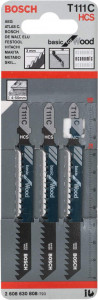 List za ubodnu testeru T 111 C Basic za drvo 3kom. BOSCH - Img 2