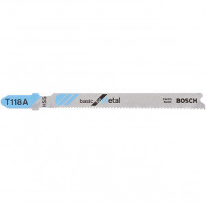 List za ubodnu testeru T 118 A Basic za metal 100kom. BOSCH - Img 1