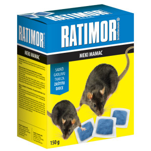 Mamac za pacove i miševe 150g. - 20kom. RATIMOR