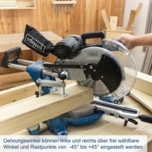 Potezna preklopna testera 305mm 2000W HM140L Scheppach - Img 2