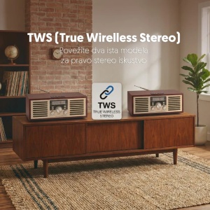 Retro Bluetooth radio PROSTO - Img 3