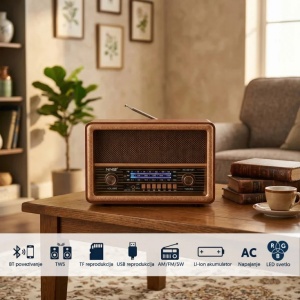 Retro RGB Bluetooth radio PROSTO - Img 4