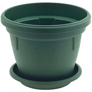 Saksija Gerber 17cm - zelena 5kom.