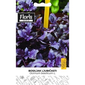 Seme bosiljak Ljubičasti 0.5g - 10kom. Floris
