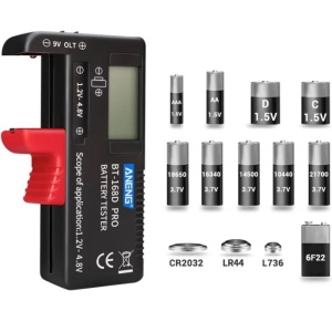 Tester baterija 1.5V(AA,AAA,C,D), 9V, 3.7V Li-Ion - Img 5