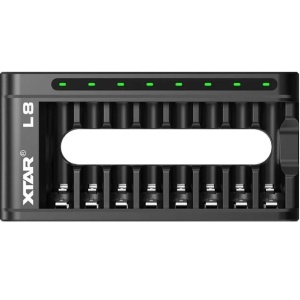 USB punjač baterija AAA/AA Li-ion i Ni-MH do 8 kom. XTAR PROSTO