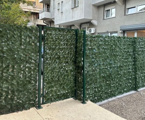 Veštačka živa ograda sa lovorovim lišćem 1.5x3m - Img 4