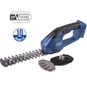 Aku makaze za travu/živu ogradu IXES C-HTGS200-X + set punjač 2.4A i baterija 4.0Ah Scheppach - Img 1