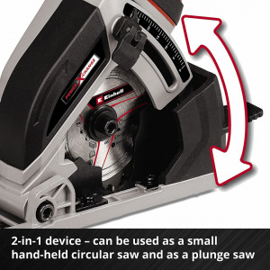 Akumulatorski mini cirkular TE-CS 18/89 Li - Solo EINHELL - Img 4