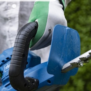 Akumulatorski trimer za žbunje i živicu IXES Solo C-HT570-X + set punjač 2.4A i baterija 2.0Ah Scheppach - Img 5
