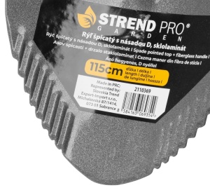 Ašov sa fiber drškom 115cm STREND PRO - Img 4