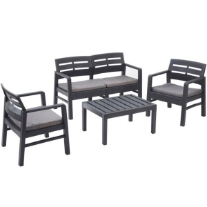 Baštenski set sa jastucima JAVA