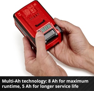 Baterija Power X Change Multi-Ah PXC Plus 18V 5-8Ah EINHELL - Img 5