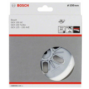 Disk za rotacionu ekscentričnu brisilicu sa čičak prihvatom - tanjir 150mm (ekstra meki) za GEX 150 AC i GEX 150 Turbo i GEX 125-150 AVE BOSCH - Img 2