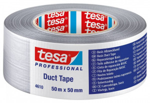 Duct traka srebrna 50mm - 50m TESA - Img 1
