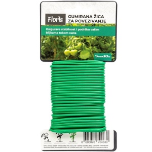 Gumirana žica - vezivo PVC 3mm - 10m FLORIS