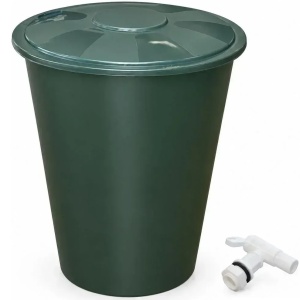 Kaca za kominu sa poklopcem i slavinom 210L