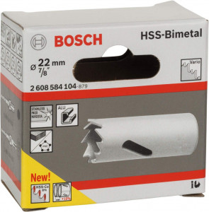 Kruna za metal HSS bimetal za standardne adaptere 22mm - 7/8" BOSCH - Img 5