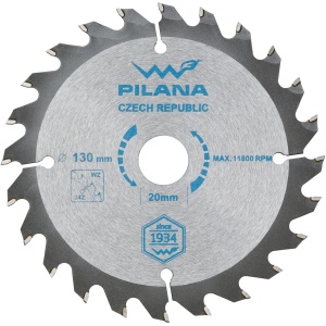 Kružna testera za drvo za brusilicu - vidia 125x40x22.23 PILANA