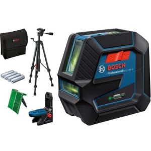 Laser kombinovani samonivelišući za linije GCL 2-50 G + stativ + magnetni nosač BOSCH - Img 1