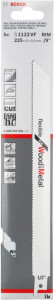 List univerzalne - recipro testere S 1122 VF Flexible za drvo i metal 5kom. BOSCH - Img 3