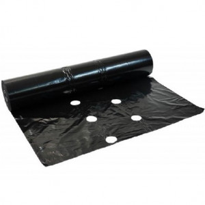 Malč folija za jagode 1,2m x 500m 40mic - dvoredna - Img 1