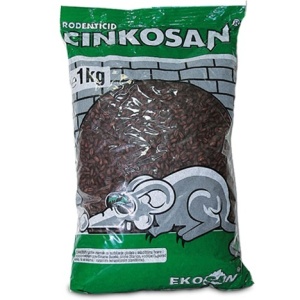 Mamac za miševe i pacove na zrnu pšenice 1kg CINKOSAN