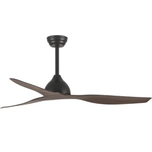 Plafonski ventilator sa daljinskim upravljačem 132 cm 30W tamna boja drveta PROSTO