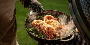 Posuda od livenog gvožđa Big Green Egg Skillet L - Img 6