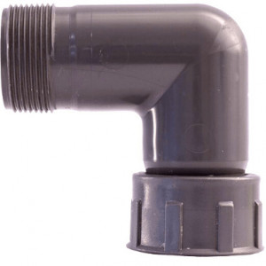 PVC koleno 6/4" UV RAIN