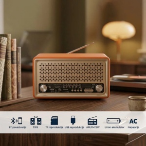Retro Bluetooth radio PROSTO - Img 2