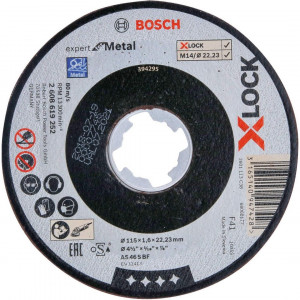Rezna ploča za metal X-LOCK Expert 115x1.6 BOSCH - Img 1