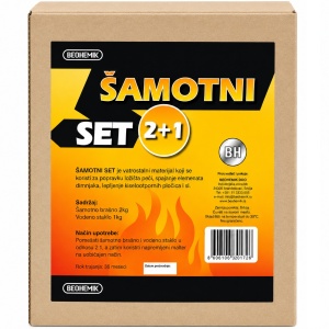 Šamotni set 2+1 - 6kom. Beohemik