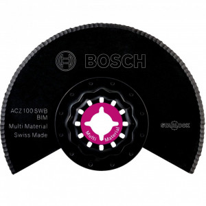 Segmentni talasasto brušeni nož BIM za višenamenske alate ACZ 100 SWB 100mm BOSCH - Img 1