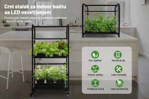 Smart Bašta Rack System 2×16W 115cm - Img 6