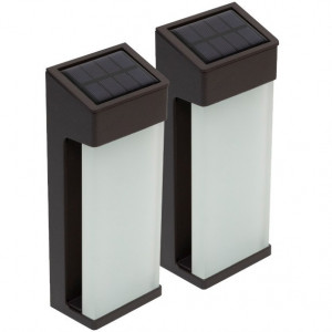 Solarna zidna LED lampa - 2 kom. HOME - Img 1