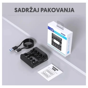 USB punjač AAA/AA Li-ion i Ni-MH baterija do 4 kom. XTAR PROSTO - Img 5