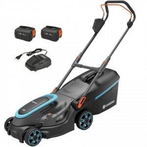 Akumulatorska kosilica sa dve baterije i punjačem Powermax 37/36V P4A GARDENA - Img 1