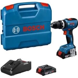 Akumulatorska vibraciona bušilica - odvijač GSB 18V-65; 18V; 2x2.0Ah sa koferom BOSCH - Img 1