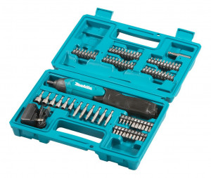 Akumulatorski odvijač + 80-delni set pribora DF001DW MAKITA - Img 10