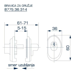 Bravica za oružje BANE - Img 2