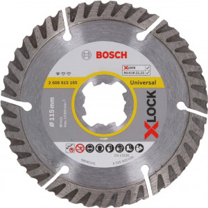 Dijamantska rezna ploča X-LOCK Standard Universal 115x2mm BOSCH - Img 1