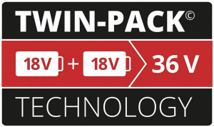 Dve baterije 4.0Ah 18V PXC-Twinpack 4,0 Ah EINHELL - Img 4