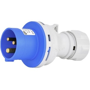 Industrijski utikač 16A 3P 230V 2P+PE PROSTO