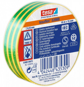 Izolir traka 10m - 15mm šarena TESA - Img 1