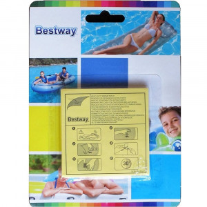 Komplet za krpljenje bazena - zakrpa za bazene 10kom. BESTWAY