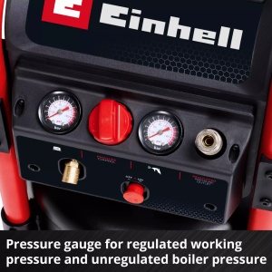 Kompresor tihi bezuljni TE-AC 240/24 Silent EINHELL - Img 3