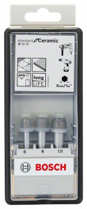 Krune za rupe - dijamantske Robust Line set 3kom. BOSCH - Img 2