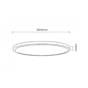 LED plafonjera 18W CCT PROSTO - Img 3